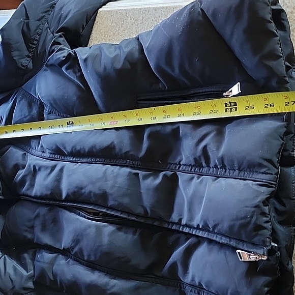 Calvin Klein Ladies XL Black Puffy Hooded Jacket - Picture 7 of 16